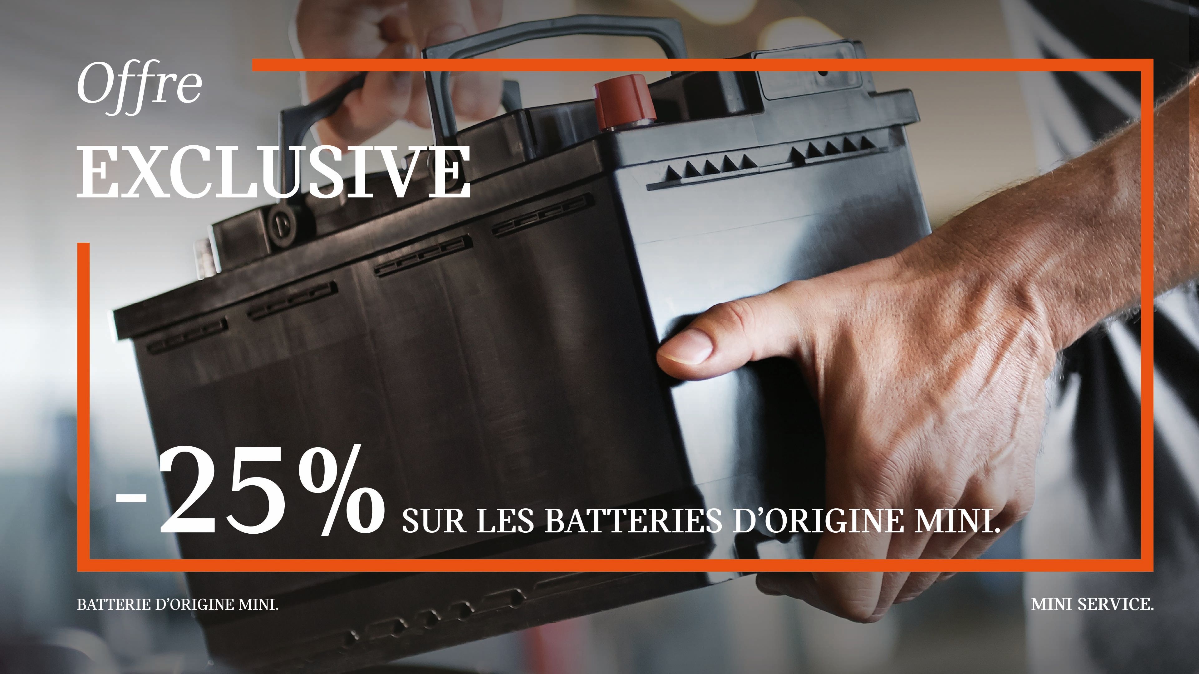 CAMPAGNE MINI - BATTERIE