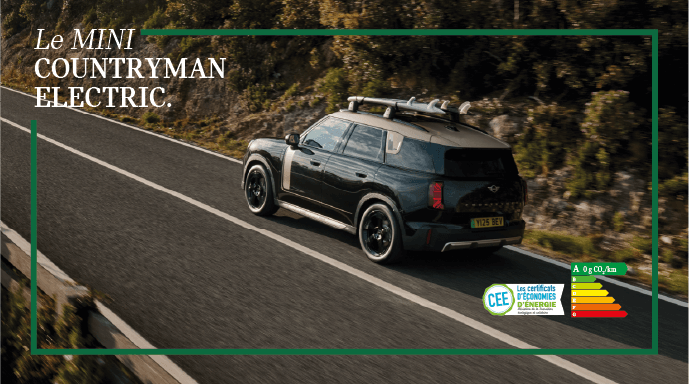 Le MINI COUNTRYMAN ELECTRIC.